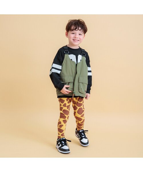 BREEZE（ブリーズ）の「アクティブベスト（ベスト・キッズ・ブラック/カーキ・100/120/140）」の6枚目の写真