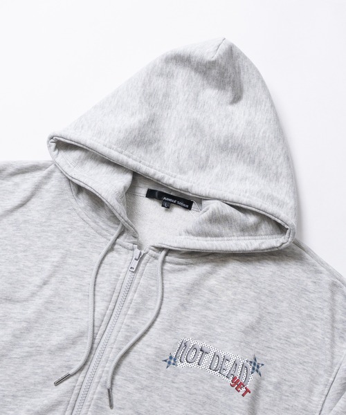 JOHN'S CLOSET（ジョンズクローゼット）の「【13】デジタルオバケプリント フルジップパーカー（パーカー・メンズ・アッシュグレー/ブラウン/ブラック/ブラック系その他/スモークピンク/グレー系その他/グレー系その他2/ブラック系その他2・LARGE/MEDIUM）」の21枚目の写真