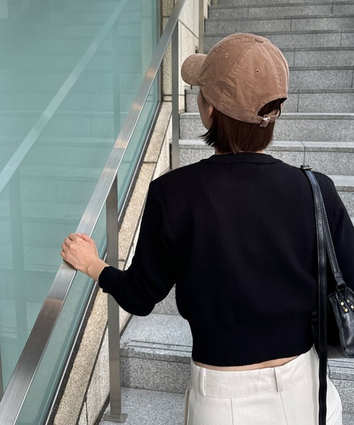 CANAL JEAN（キャナルジーン）の「Lakey Park　East SeaコーデュロイCAP（キャップ・レディース・ベージュ・ONE SIZE）」の2枚目の写真