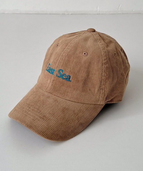 CANAL JEAN（キャナルジーン）の「Lakey Park　East SeaコーデュロイCAP（キャップ・レディース・ベージュ・ONE SIZE）」の4枚目の写真
