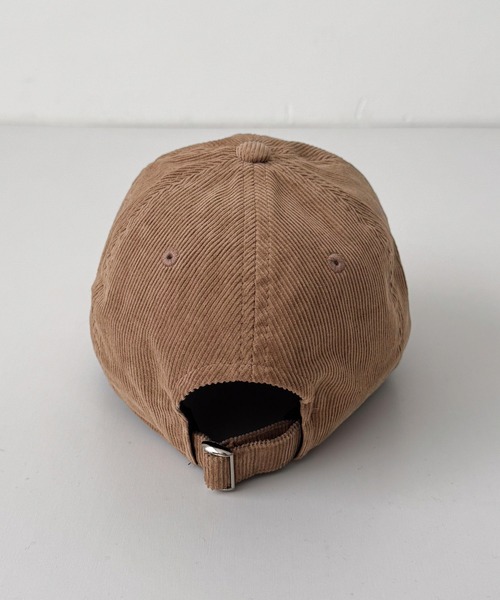 CANAL JEAN（キャナルジーン）の「Lakey Park　East SeaコーデュロイCAP（キャップ・レディース・ベージュ・ONE SIZE）」の6枚目の写真