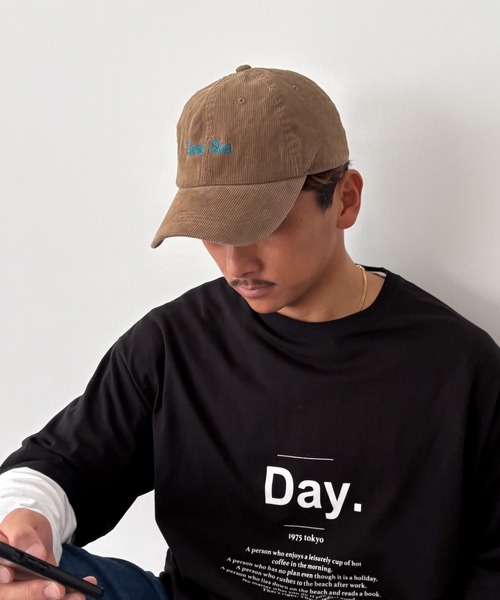 CANAL JEAN（キャナルジーン）の「Lakey Park　East SeaコーデュロイCAP（キャップ・レディース・ベージュ・ONE SIZE）」の12枚目の写真