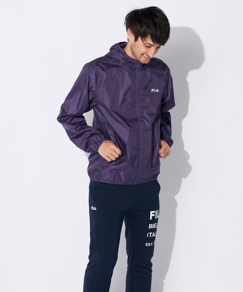 FILA(フィラ)の「撥水ジャケット フルジップパーカー(その他アウター・メンズ・パープル/ブラック/グレー系・MEDIUM/LARGE/X-LARGE)」の18枚目の写真