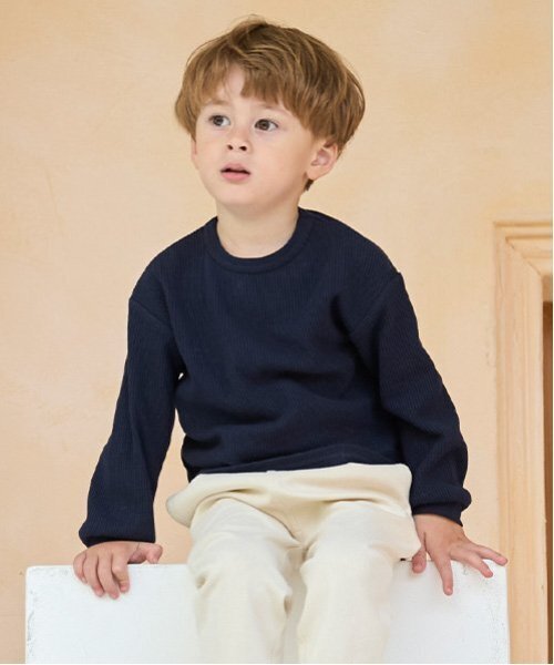 セール】【GOODPRICE】ワッフル長袖Tシャツ（Tシャツ/カットソー