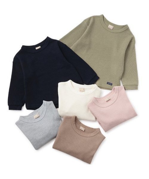 セール】【GOODPRICE】ワッフル長袖Tシャツ（Tシャツ/カットソー