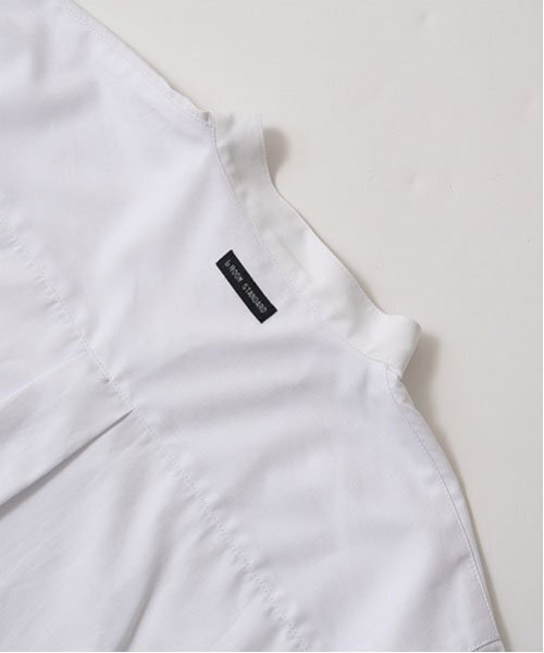 b・ROOM(ビールーム)の「【オケージョン】バンドカラーシャツ(シャツ/ブラウス・キッズ・ベージュ/オフホワイト/エメラルド/サックスブルー・100cm/110cm/120cm/130cm/140cm/150cm)」の10枚目の写真