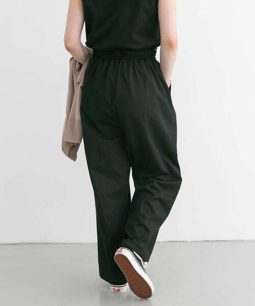 URBAN RESEARCH Sonny Label(アーバンリサーチサニーレーベル)の「SLAB comfort easypants(その他パンツ・レディース・オフホワイト/ブラック・FREE)」の5枚目の写真