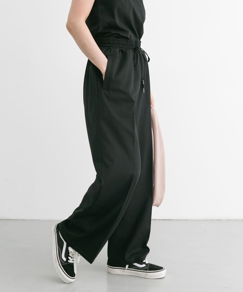 URBAN RESEARCH Sonny Label(アーバンリサーチサニーレーベル)の「SLAB comfort easypants(その他パンツ・レディース・オフホワイト/ブラック・FREE)」の6枚目の写真