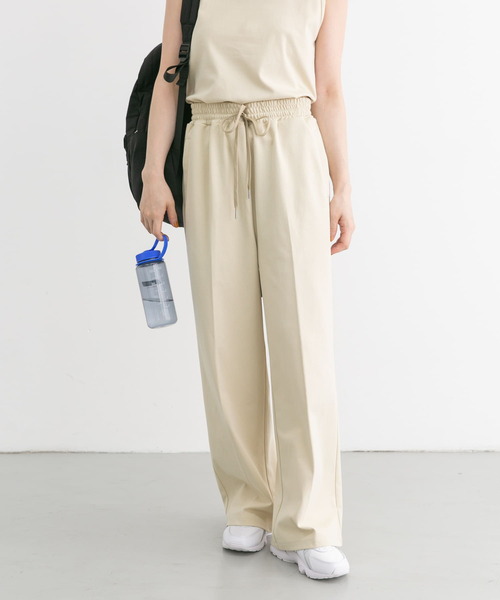 URBAN RESEARCH Sonny Label(アーバンリサーチサニーレーベル)の「SLAB comfort easypants(その他パンツ・レディース・オフホワイト/ブラック・FREE)」の11枚目の写真