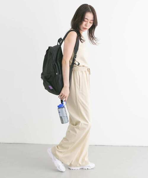 URBAN RESEARCH Sonny Label(アーバンリサーチサニーレーベル)の「SLAB comfort easypants(その他パンツ・レディース・オフホワイト/ブラック・FREE)」の16枚目の写真