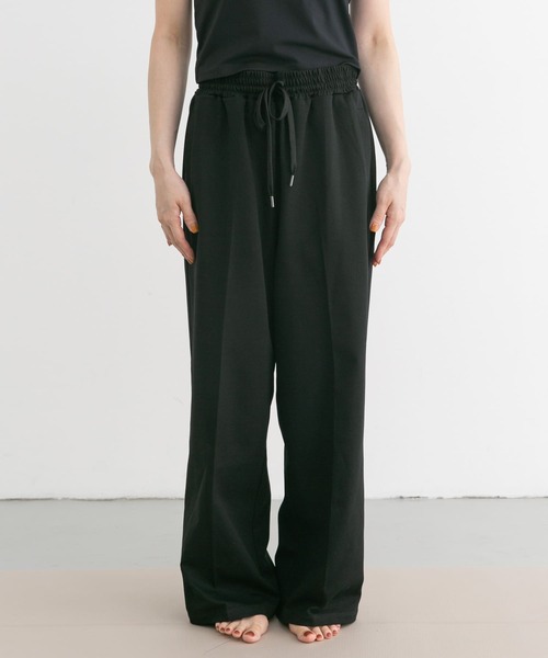 URBAN RESEARCH Sonny Label(アーバンリサーチサニーレーベル)の「SLAB comfort easypants(その他パンツ・レディース・オフホワイト/ブラック・FREE)」の17枚目の写真