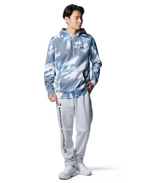 UNDER ARMOUR(アンダーアーマー)の「UAアーマーフリース ノベルティ プルオーバー フーディー(トレーニング/メンズ)(スウェット・メンズ・ホワイト・L/XL/3XL/S/2XL/M)」の3枚目の写真