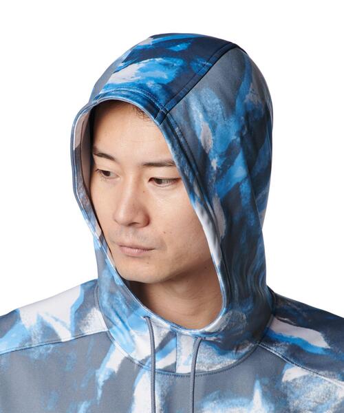 UNDER ARMOUR(アンダーアーマー)の「UAアーマーフリース ノベルティ プルオーバー フーディー(トレーニング/メンズ)(スウェット・メンズ・ホワイト・L/XL/3XL/S/2XL/M)」の4枚目の写真