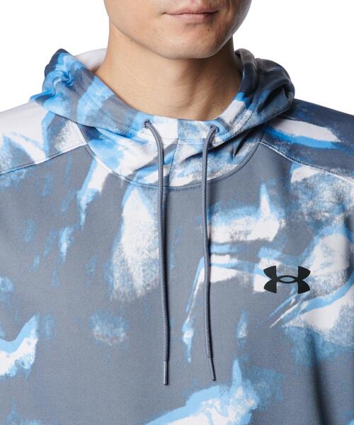 UNDER ARMOUR(アンダーアーマー)の「UAアーマーフリース ノベルティ プルオーバー フーディー(トレーニング/メンズ)(スウェット・メンズ・ホワイト・L/XL/3XL/S/2XL/M)」の5枚目の写真
