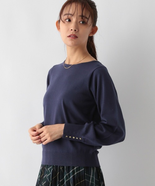 セール】スッキレイクルーネックプルオーバー/142251（ニット