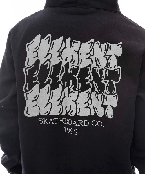 ELEMENT（エレメント）の「ELEMENT メンズ 3 BUBBLE HOOD WR パーカー 【2024年秋冬モデル】/エレメントプルオーバーパーカー・フーディー（パーカー・メンズ・オフホワイト/ブラック・MEDIUM/X-LARGE/LARGE）」の9枚目の写真