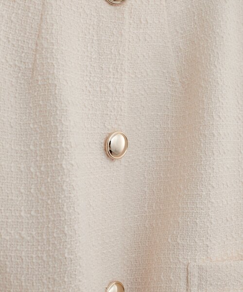 natural couture（ナチュラルクチュール）の「【Web限定】金釦ショート丈ジャケット（その他アウター・レディース・ブラウン系その他/ブラック/ブラック系その他/オフホワイト・FREE）」の18枚目の写真