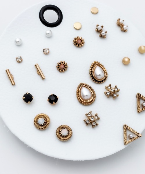セール】ピアス 12セット / pierce 12 set（ピアス（両耳用