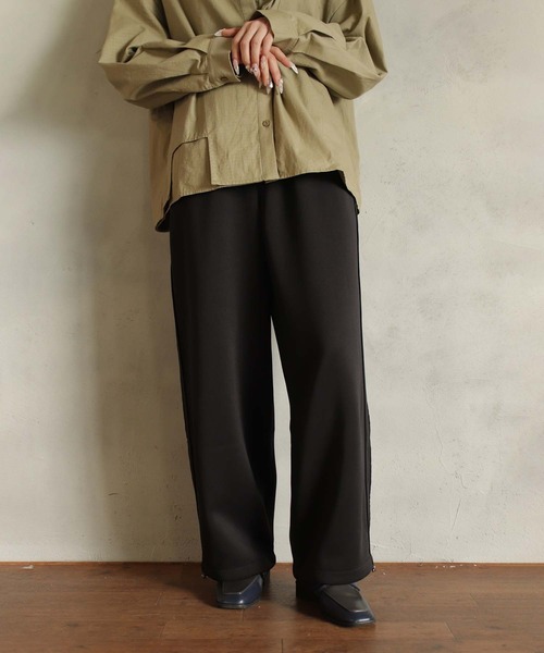 【セール】サテンウェストリラックスパンツ（スラックス）｜BITTOKO（ビットコ）