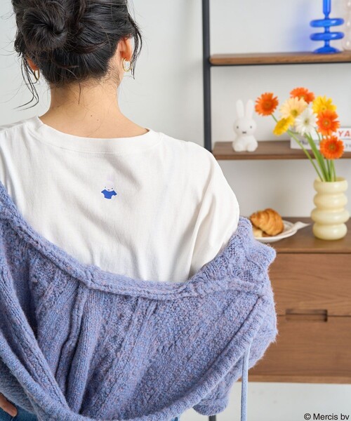 miffy/ミッフィー miffy フードプリント ロンT（Tシャツ/カットソー）｜FREAK'S STORE（フリークスストア）