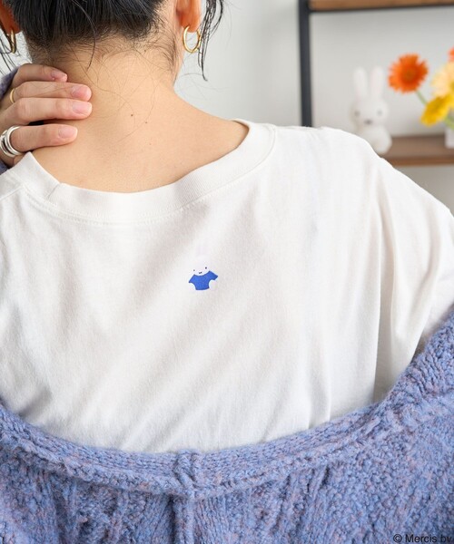 miffy/ミッフィー miffy フードプリント ロンT（Tシャツ/カットソー）｜FREAK'S STORE（フリークスストア）