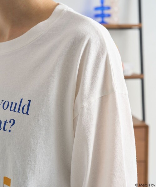 miffy/ミッフィー miffy フードプリント ロンT（Tシャツ/カットソー）｜FREAK'S STORE（フリークスストア）