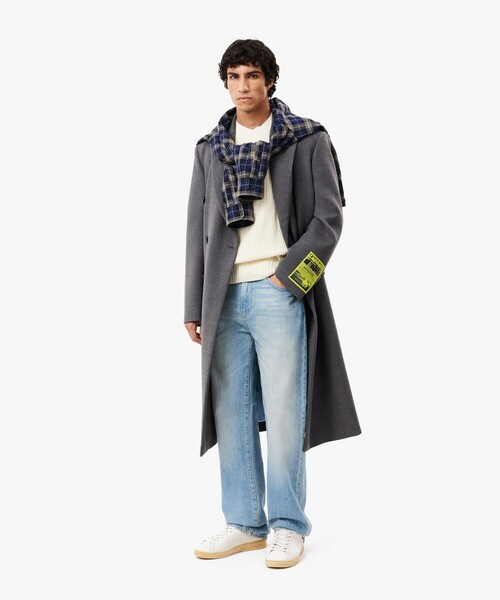 LACOSTE(ラコステ)の「エッセンシャルローゲージニットセーター(ニット/セーター・メンズ・モスグリーン/アイボリー/ネイビー・2/3/4/5)」の20枚目の写真