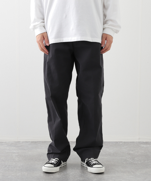 SAVE KHAKI UNITED(セーブカーキユナイテッド)の「SAVE KHAKI UNITED / WIDE LEG CHINO(チノパンツ・メンズ・チャコールグレー/ベージュ/ネイビー・32/34/30)」の4枚目の写真