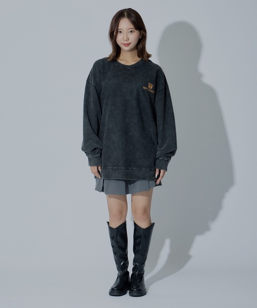 WANT SLIP(ウォント スリップ)の「Small Logo Light Sweat(スウェット・メンズ・ブラック・FREE)」の7枚目の写真