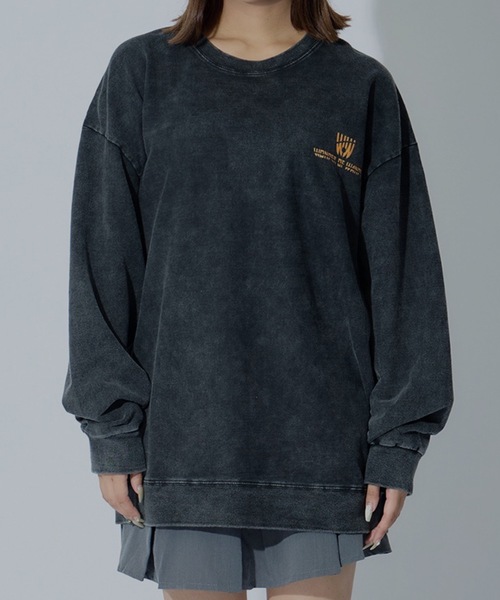 WANT SLIP(ウォント スリップ)の「Small Logo Light Sweat(スウェット・メンズ・ブラック・FREE)」の10枚目の写真