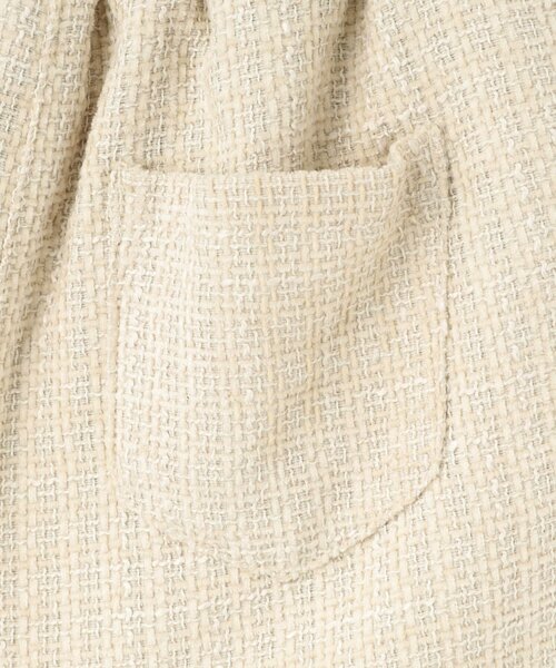 SHOO・LA・RUE（シューラルー）の「【100-140cm/プチセレ】ツイードショートパンツ（その他パンツ・キッズ・ブラック/ライトベージュ・10/11/12/13/14）」の8枚目の写真