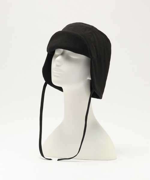 BAL（バル）の「【BAL / バル】FLEECE EAR FLAP 6-PANEL HAT（ハット・メンズ・ブラック/チャコールグレー・FREE）」の9枚目の写真