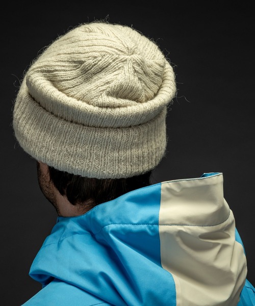 phenix(フェニックス)の「phenix(フェニックス)Fleece Lining Basic Watch フリースライニングベーシックニットハット/ニットキャップ メンズ/スキーウェア/ニット帽/ビーニー(ニットキャップ/ビーニー・メンズ・カーキ/ブラウン/ブラック/ホワイト/グレー/ネイビー・ONE SIZE)」の8枚目の写真