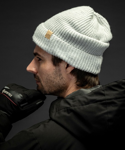 phenix(フェニックス)の「phenix(フェニックス)Fleece Lining Basic Watch フリースライニングベーシックニットハット/ニットキャップ メンズ/スキーウェア/ニット帽/ビーニー(ニットキャップ/ビーニー・メンズ・カーキ/ブラウン/ブラック/ホワイト/グレー/ネイビー・ONE SIZE)」の17枚目の写真