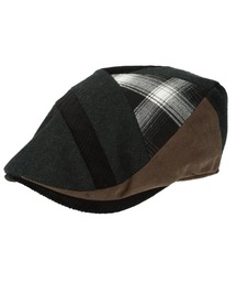 Basiquenti（ベーシックエンティ）の「【Basiquenti】Patch Fabric Hunting（パッチファブリックハンチング）BCZ-N31913（ハンチング/ベレー帽）」