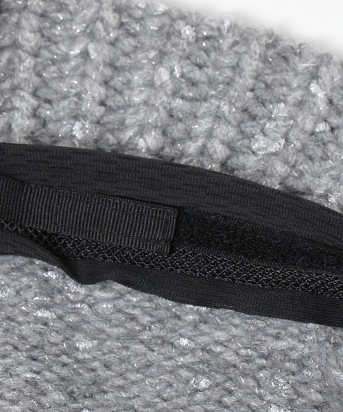 studio CLIP（スタディオクリップ）の「【抗菌防臭】ラメニットサーモバケハ（ハット・レディース・アイボリー/グレー・FREE）」の9枚目の写真