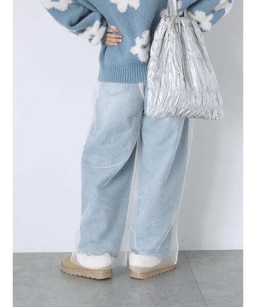 ehka sopo（エヘカソポ）の「チュールカバーパンツ（その他パンツ・レディース・ブラック/モカ/キナリ・F）」の16枚目の写真