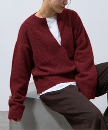 COLONY 2139 | 微起毛キーネックニットプルオーバー(ニット/セーター)