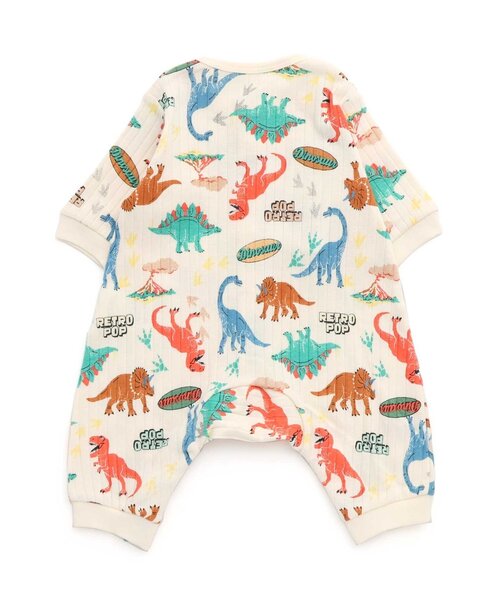 Ampersand（アンパサンド）の「テレコバラエティカバーオール（ロンパース・キッズ・アイボリー/レモンイエロー/ピンク/イエロー・60/70/80）」の7枚目の写真