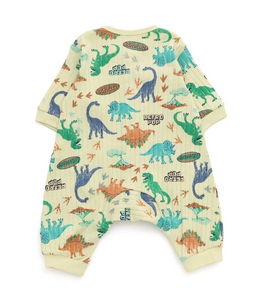 Ampersand（アンパサンド）の「テレコバラエティカバーオール（ロンパース・キッズ・アイボリー/レモンイエロー/ピンク/イエロー・60/70/80）」の10枚目の写真