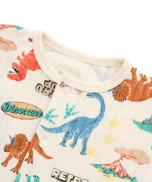 Ampersand（アンパサンド）の「テレコバラエティカバーオール（ロンパース・キッズ・アイボリー/レモンイエロー/ピンク/イエロー・60/70/80）」の11枚目の写真