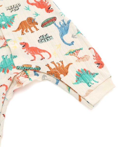 Ampersand（アンパサンド）の「テレコバラエティカバーオール（ロンパース・キッズ・アイボリー/レモンイエロー/ピンク/イエロー・60/70/80）」の14枚目の写真