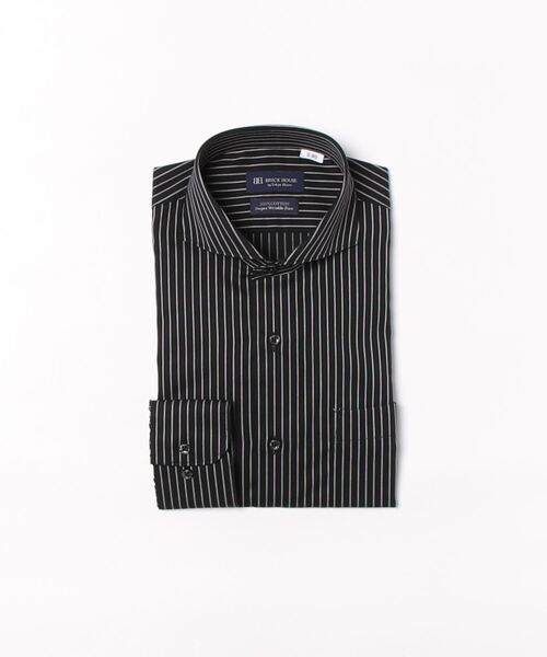超形態安定ノーアイロン ホリゾンタルワイド 長袖ビジネスワイシャツ（ビジネスシャツ）｜TOKYO SHIRTS（トウキョウシャツ）