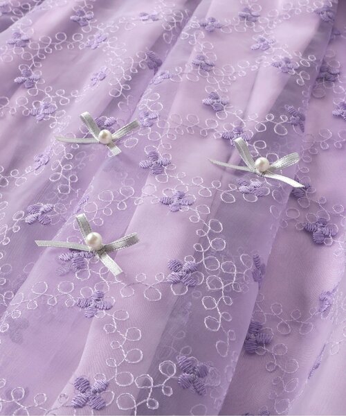 apres les cours（アプレレクール）の「フォーマルジャンパースカート（ジャンパースカート・キッズ・ネイビー/ラベンダー・130/120/110/100）」の16枚目の写真