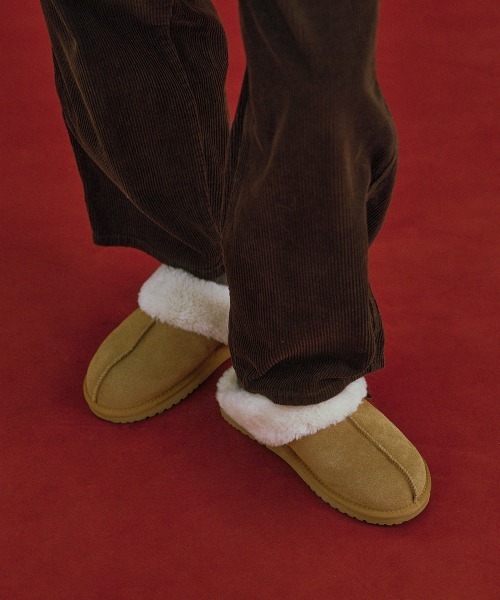 ROCKFISH WEATHERWEAR（ロックフィッシュウェザーウェア）の「ORIGINAL WINTER SLIPPERS（スリッポン・レディース・モカ/ベージュ/ミント/ラベンダー/ピンク/ライトイエロー/ブラック/チョコ・23.0cm/24.0cm/25.0cm）」の13枚目の写真