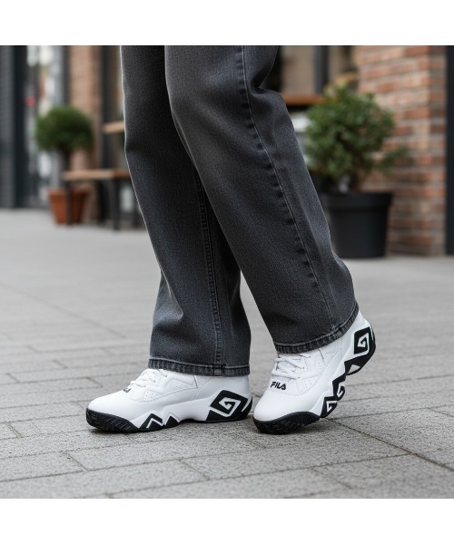 FILA（フィラ）の「MB（スニーカー・メンズ・ブラック/ホワイト・27.0cm/29.0cm/30.0cm/31cm/23.5cm/23.0cm/24.0cm/24.5cm/25.0cm/25.5cm/27.5cm/28.0cm/26.5cm/26.0cm）」の18枚目の写真