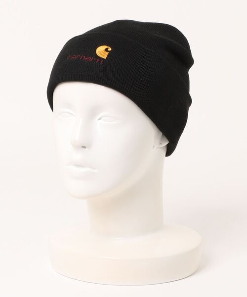 Carhartt WIP（カーハートダブリューアイピー）の「Carhartt WIP/カーハート ダブリューアイピー ビーニー AMERICAN SCRIPT BEANIE I034235（ニットキャップ/ビーニー・メンズ・ホワイト/レッド/カーキ/ブラック・FREE）」の11枚目の写真