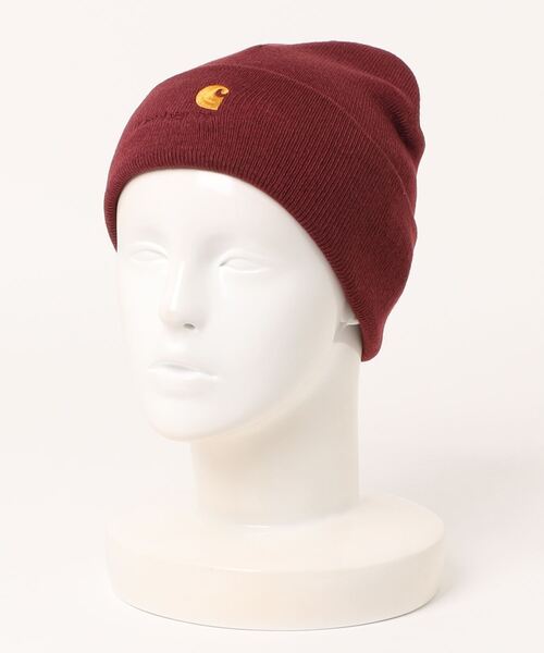 Carhartt WIP（カーハートダブリューアイピー）の「Carhartt WIP/カーハート ダブリューアイピー ビーニー AMERICAN SCRIPT BEANIE I034235（ニットキャップ/ビーニー・メンズ・ホワイト/レッド/カーキ/ブラック・FREE）」の13枚目の写真