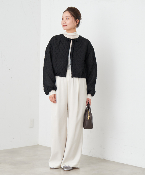 IENA（イエナ）の「《WEB限定/追加》ウール混トリアセ リラックスパンツ（その他パンツ・レディース・アイボリー・34/36/38/40）」の20枚目の写真