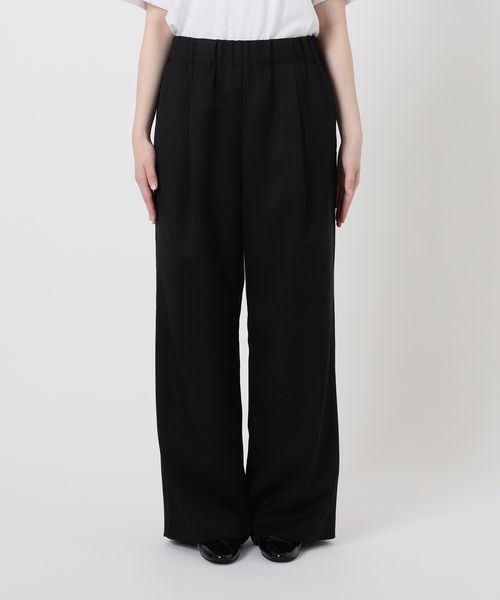 IENA（イエナ）の「《WEB限定/追加》ウール混トリアセ リラックスパンツ（その他パンツ・レディース・アイボリー・34/36/38/40）」の7枚目の写真